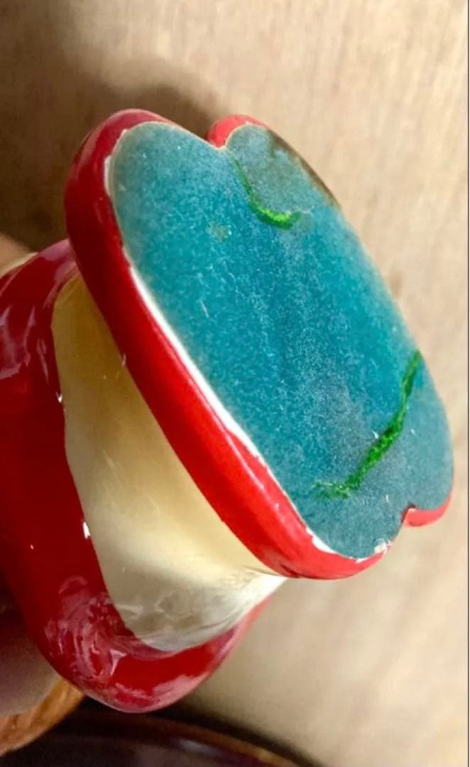 昭和 レトロ 水森亜土 当時物 陶器製 貯金箱