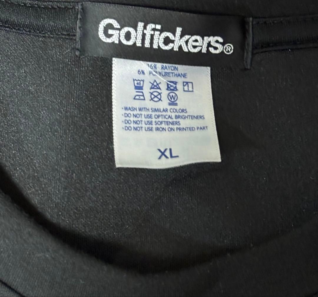 Golfickers（ゴルフィッカーズ）スポーツ・ミックス・スウェット　黒　XL