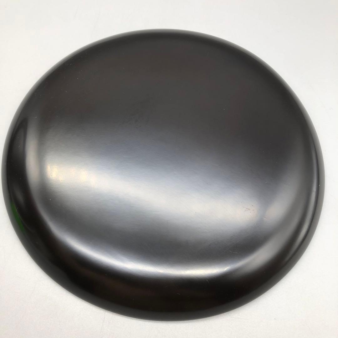 木製漆塗り漆器お皿プレートトレイ27cmビンテージ伝統工芸品4枚セット