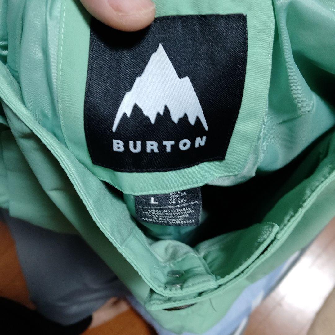 BURTON スノーボードパンツ L ミントグリーン上下セット