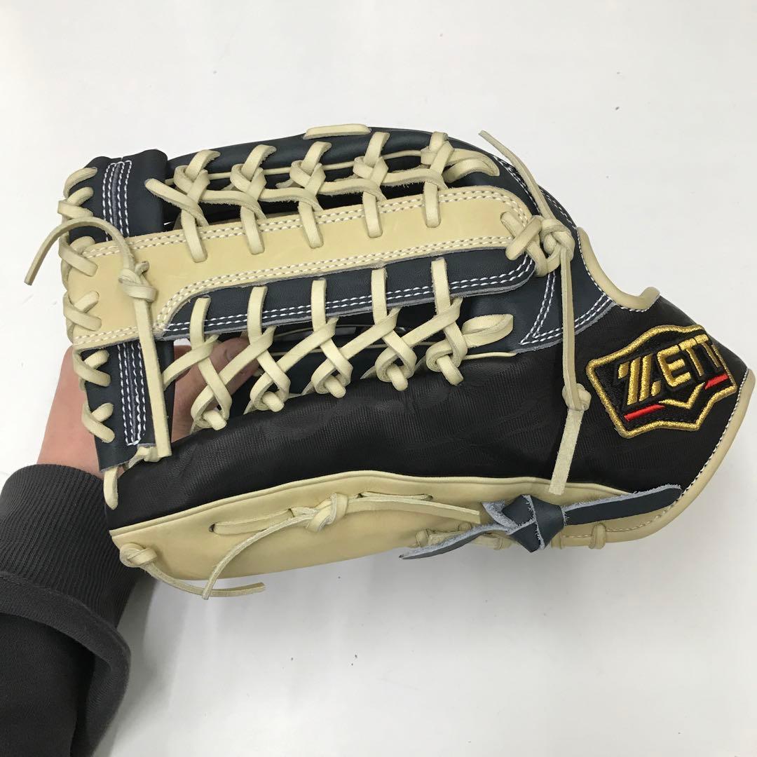 ZETT 軟式グラブ　外野手用　BRGB32447 左投げ用