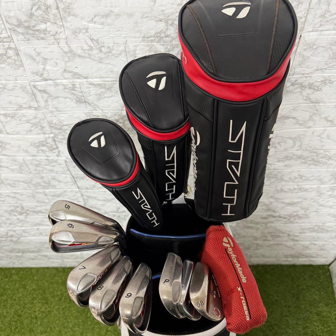 テーラーメイド ステルス×バーナー 豪華１２本セット S 右利き　初心者　中級者