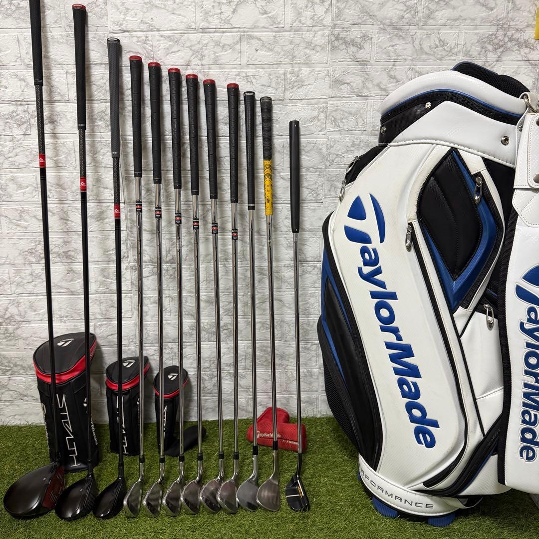 テーラーメイド ステルス×バーナー 豪華１２本セット S 右利き　初心者　中級者
