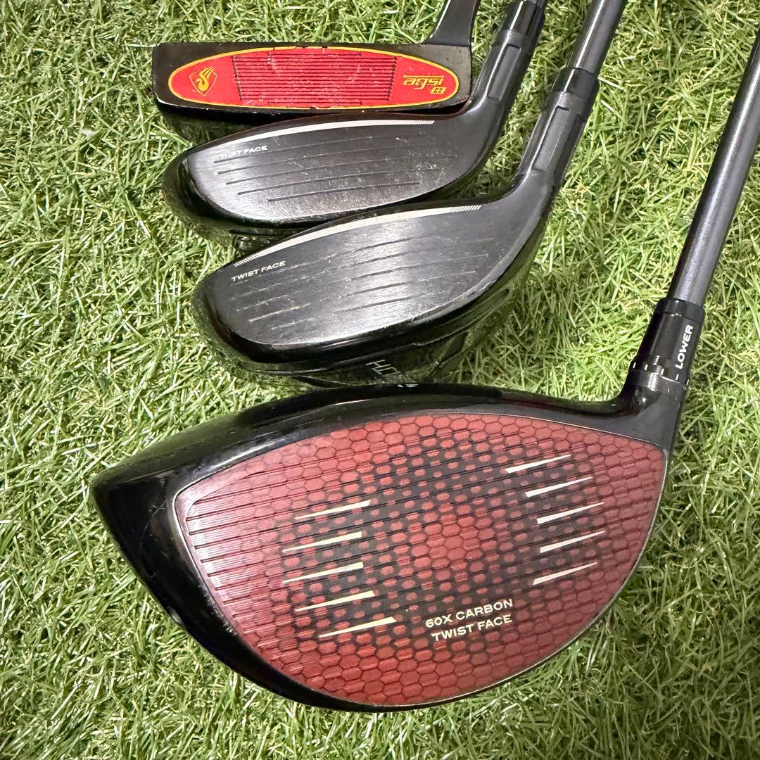 テーラーメイド ステルス×バーナー 豪華１２本セット S 右利き　初心者　中級者