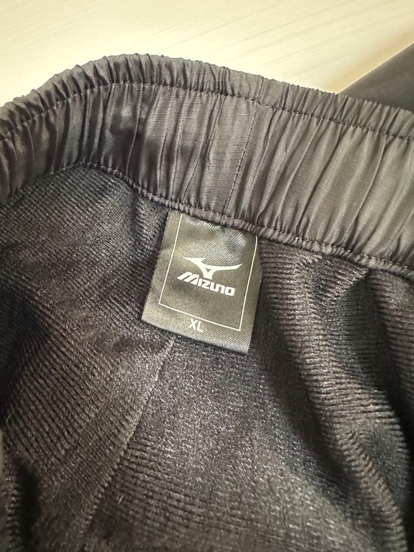 Mizuno ジャージ セットアップ ブレスサーモ グレー/ブラック XL