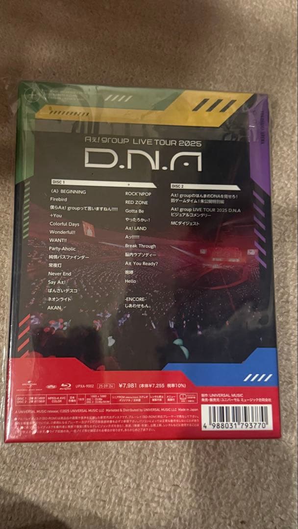 アイドル DNA BluRay