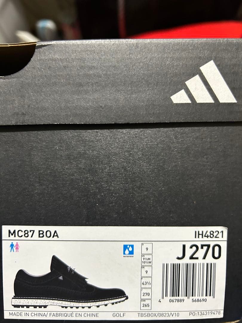 新品 adidas GOLF MC87 BOA レザーゴルフシューズ スパクレス