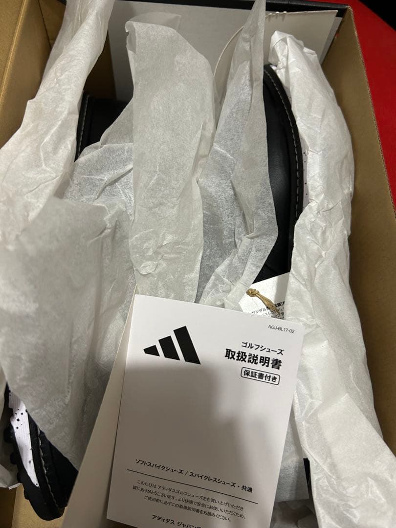新品 adidas GOLF MC87 BOA レザーゴルフシューズ スパクレス