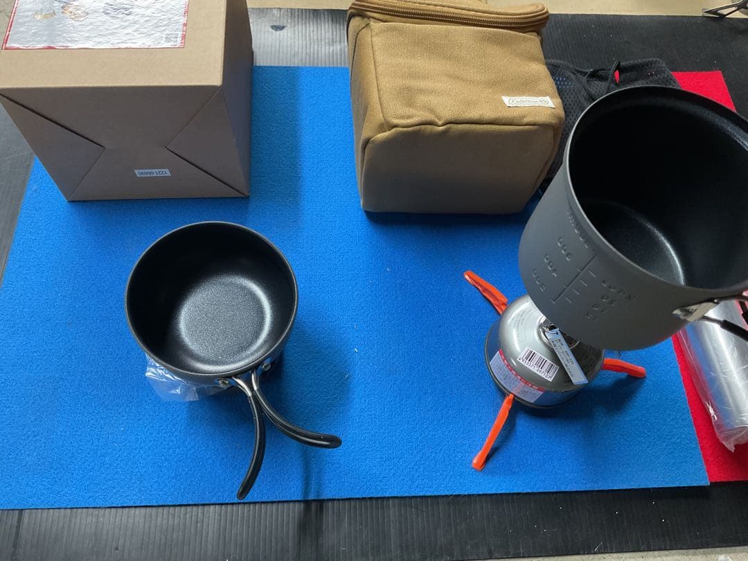 Coleman 新品コンパクトアルミクッカーセット&新品アミカスダブルセット