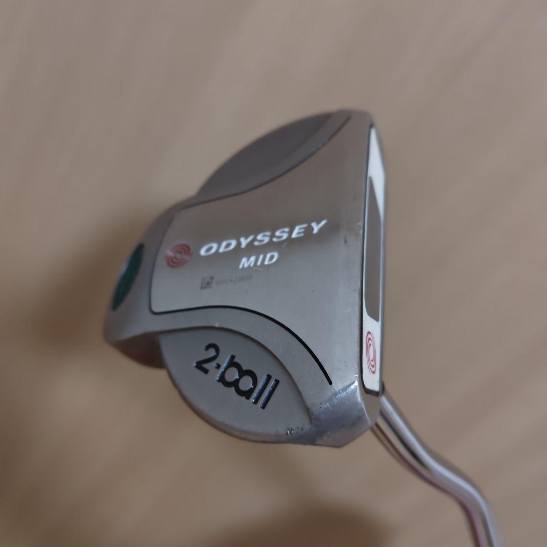 【グリップ無】中尺約103cm ODYSSEY MID 2-ball パター