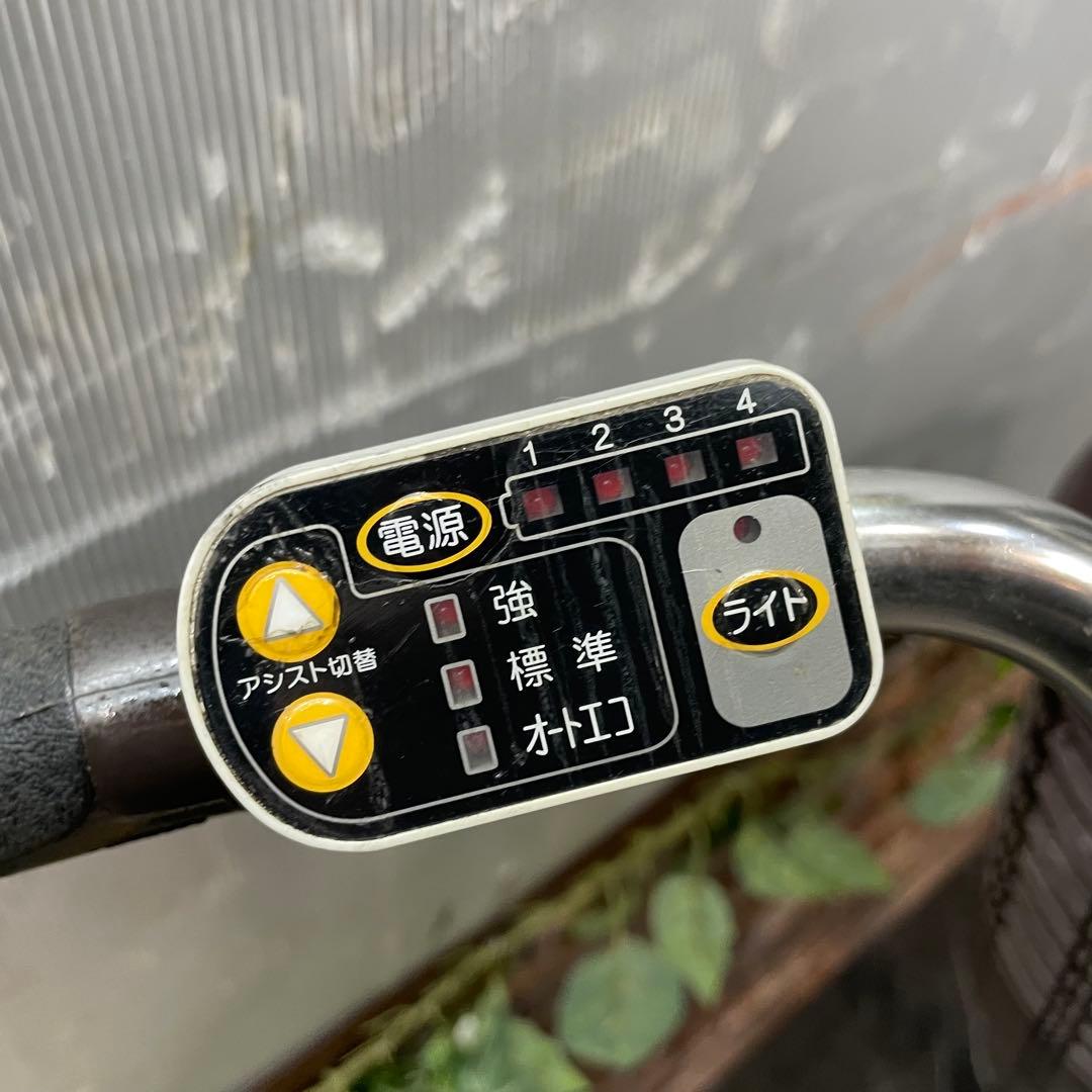 【10】電動自転車 YAMAHA PAS クリーム 24インチ