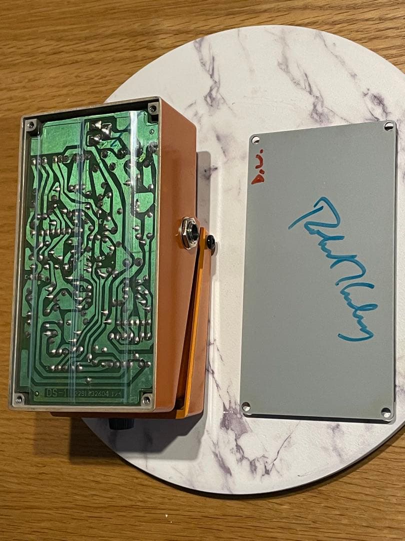 初期ロゴ　シリアル6番　keeley ds-1 seeing eye mod
