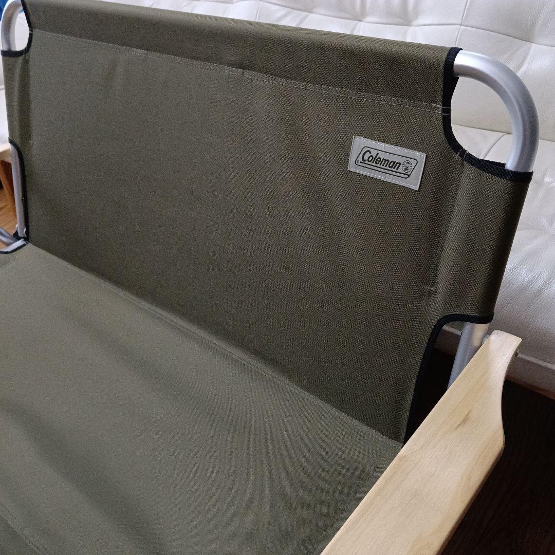 Coleman 折りたたみアウトドアベンチ オリーブグリーン