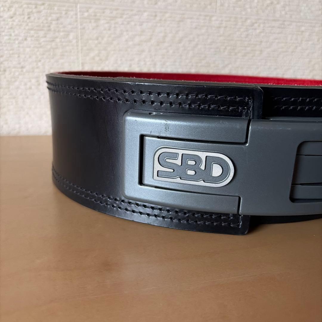 【中古品】SBD パワーリフティングベルト　10mm　Ｌサイズ