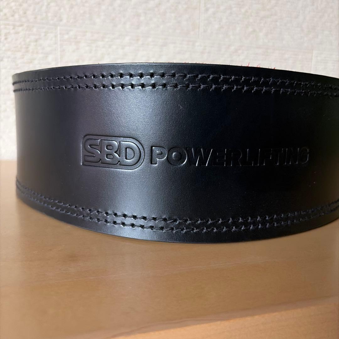 【中古品】SBD パワーリフティングベルト　10mm　Ｌサイズ