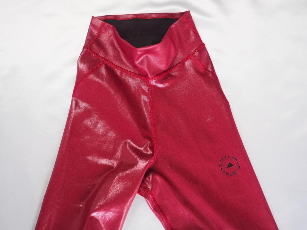新品 adidas by Stella McCartney シャイニーパンツ S