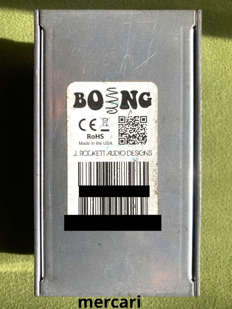 ギター J. R. AUDIO DESIGNS BOING SPRING REVERB