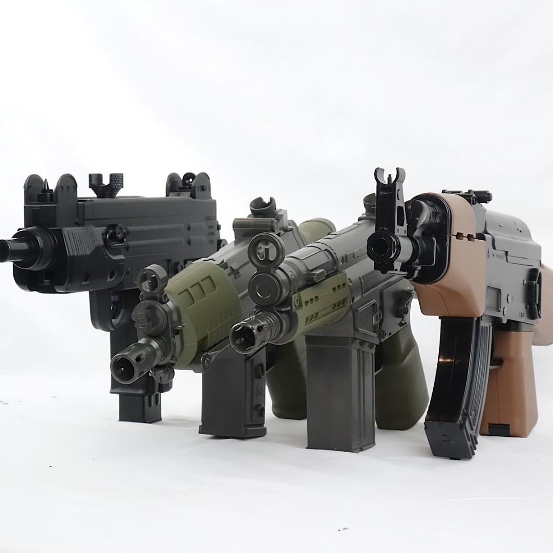 東京マルイ ミニ電動ガン 新古品 4丁セット UZI SMG AK47 他