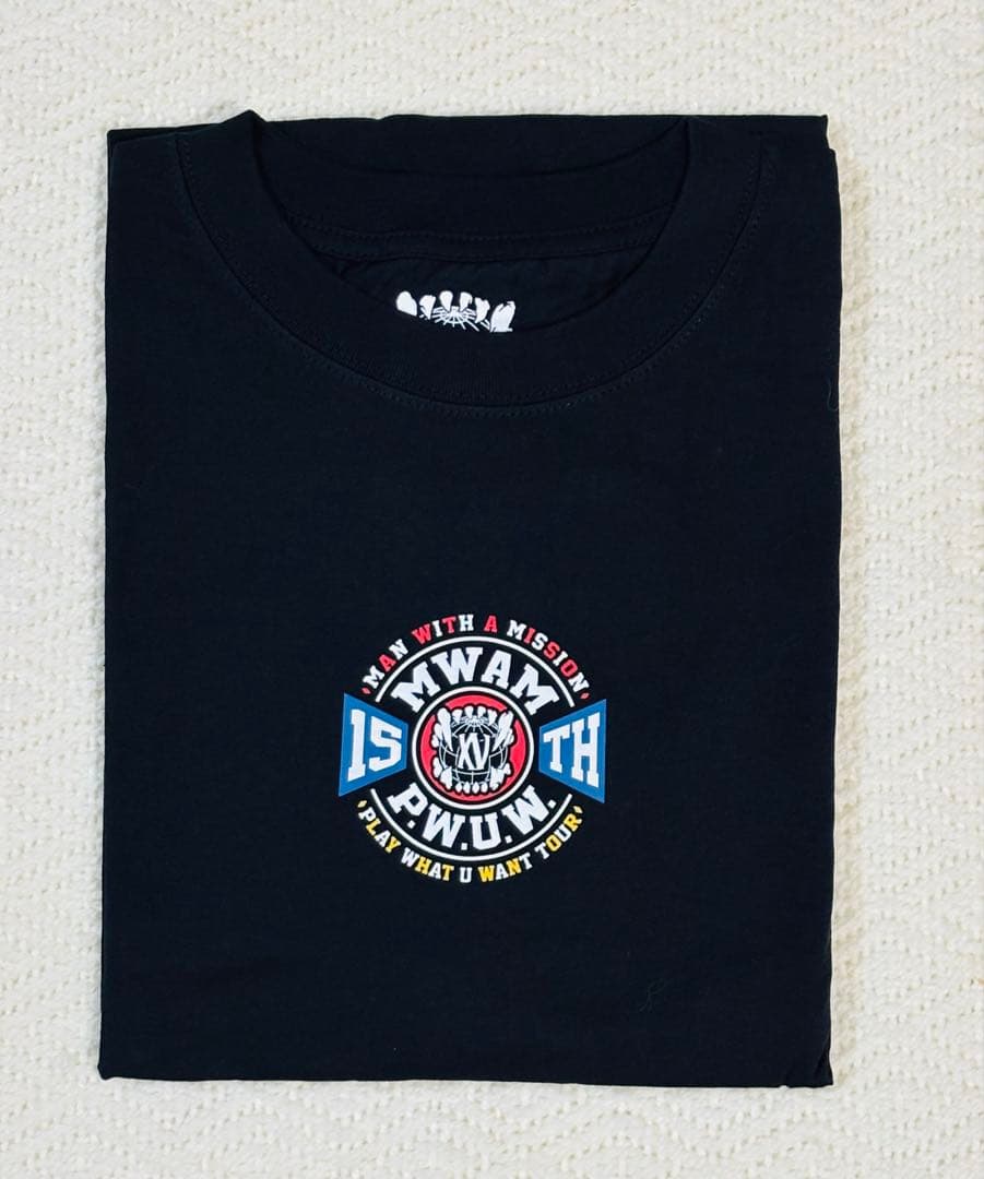 新品未使用 MAN WITH A MISSION SONGS ロンT 黒 L
