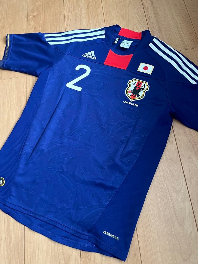 adidas 日本代表 ユニフォーム 阿部勇樹 2番 2010年 南ア W杯