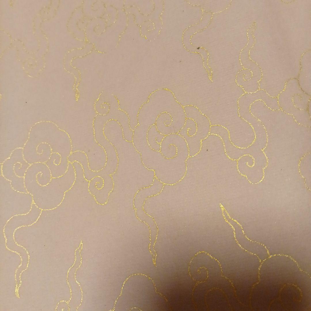 書道画仙紙２×８ 紫 金色雲模様 50枚