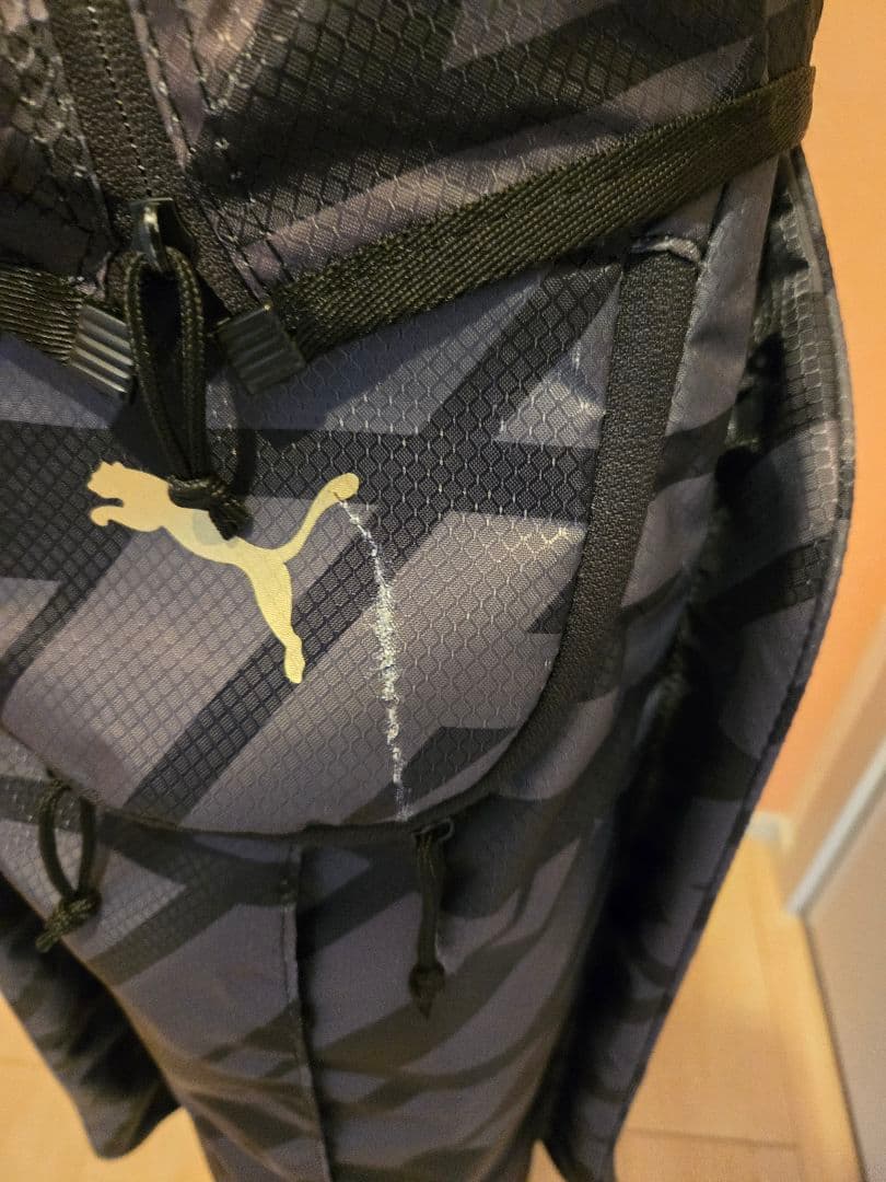 や*3様 PUMA キャディバッグ ブラック/グレー