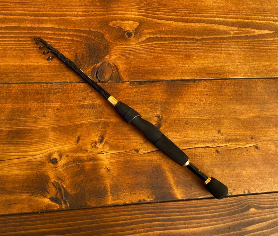 限定1セット　テレスコロッド　1.8M 6ft スピニングロッド　バス釣り　新品