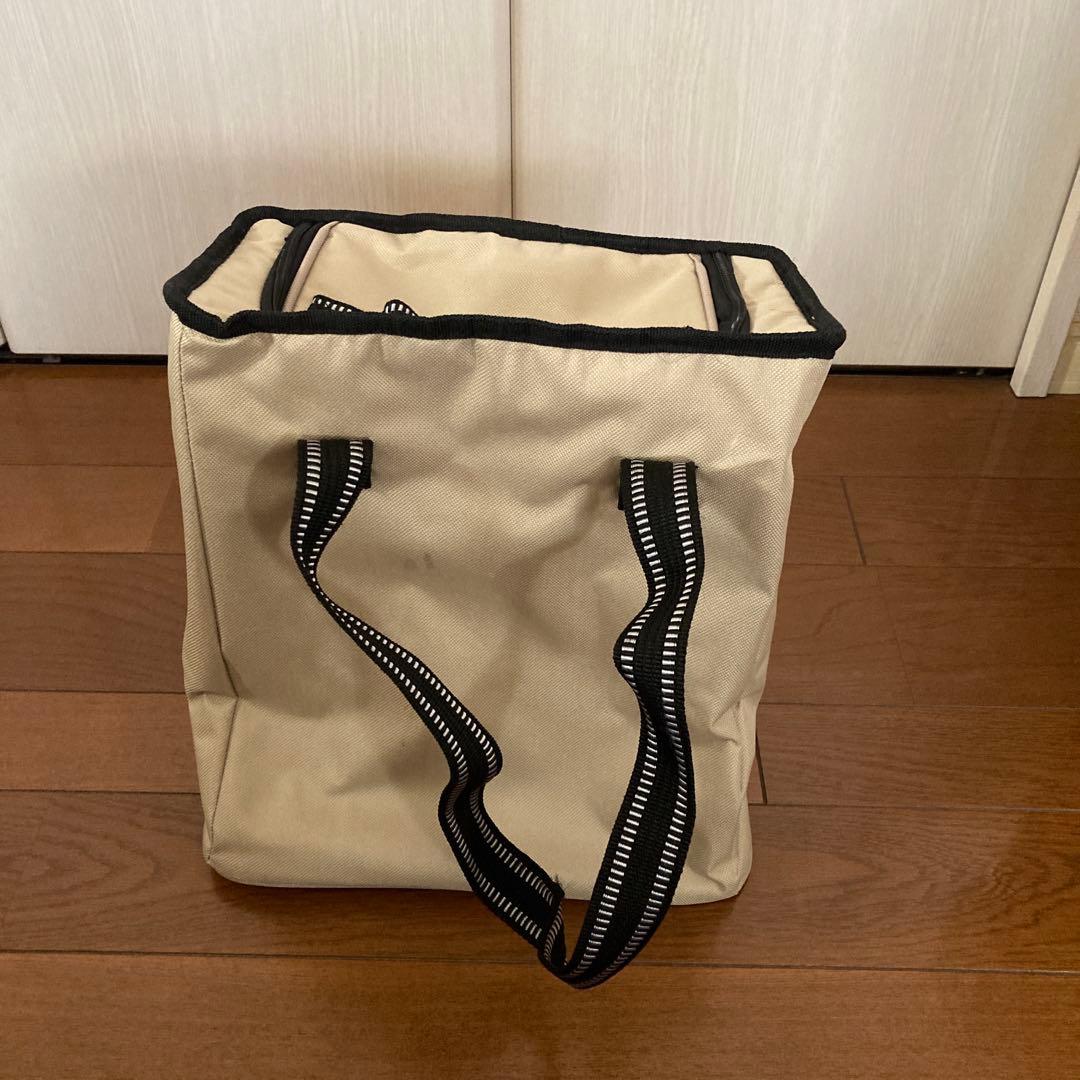 ロッキー＆ホッパー　キャリーカート付バスケットデラックス　アウトドア食器セット