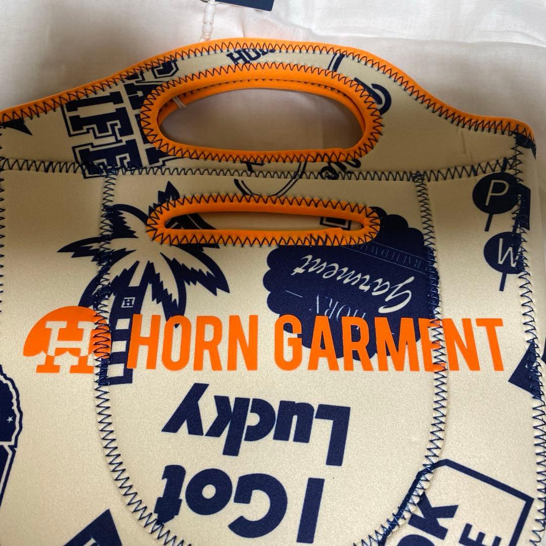 新品　HORN GARMENT キャディバッグ ミニトートバッグ　ショルダー紐付
