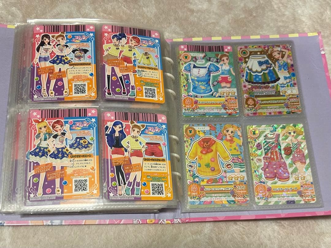 アイカツカード ポップ レア ノーマル 140枚超 バインダー込 まとめ売り