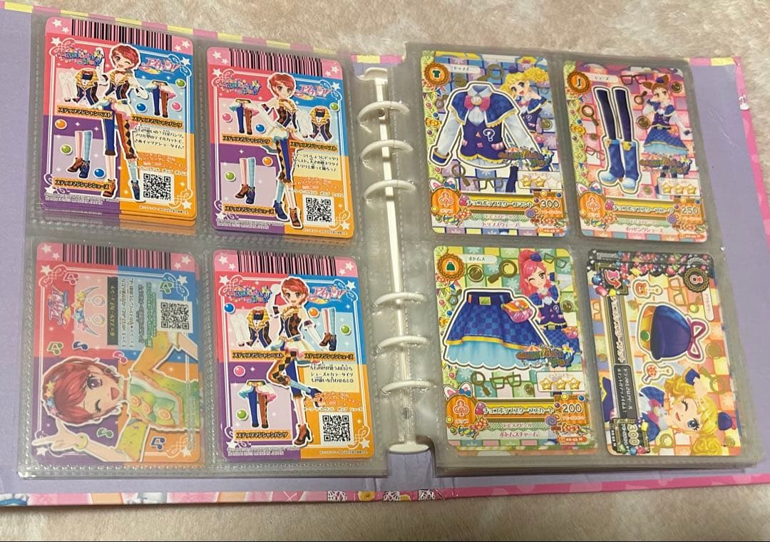 アイカツカード ポップ レア ノーマル 140枚超 バインダー込 まとめ売り