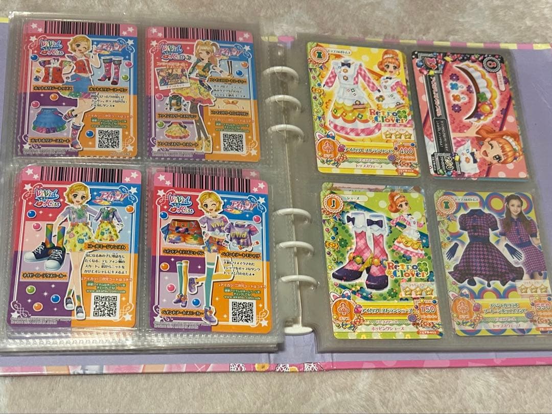 アイカツカード ポップ レア ノーマル 140枚超 バインダー込 まとめ売り