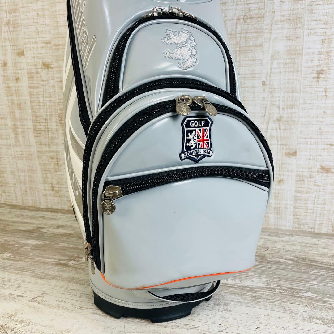 Admiral GOLF アドミラル ビックランパント エナメルキャディバッグ