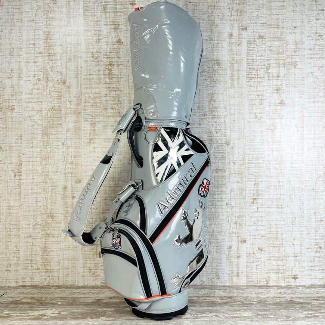 Admiral GOLF アドミラル ビックランパント エナメルキャディバッグ