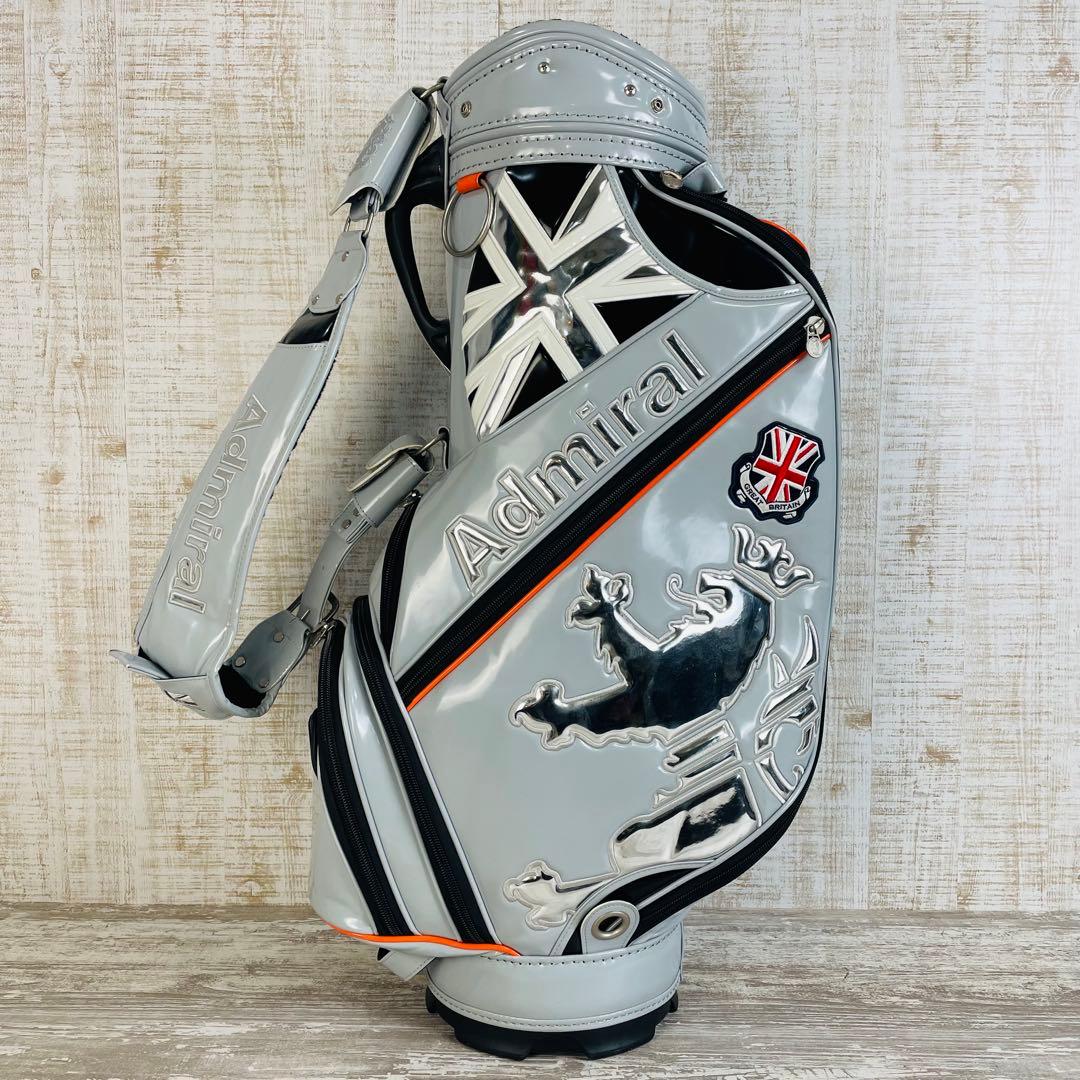 Admiral GOLF アドミラル ビックランパント エナメルキャディバッグ