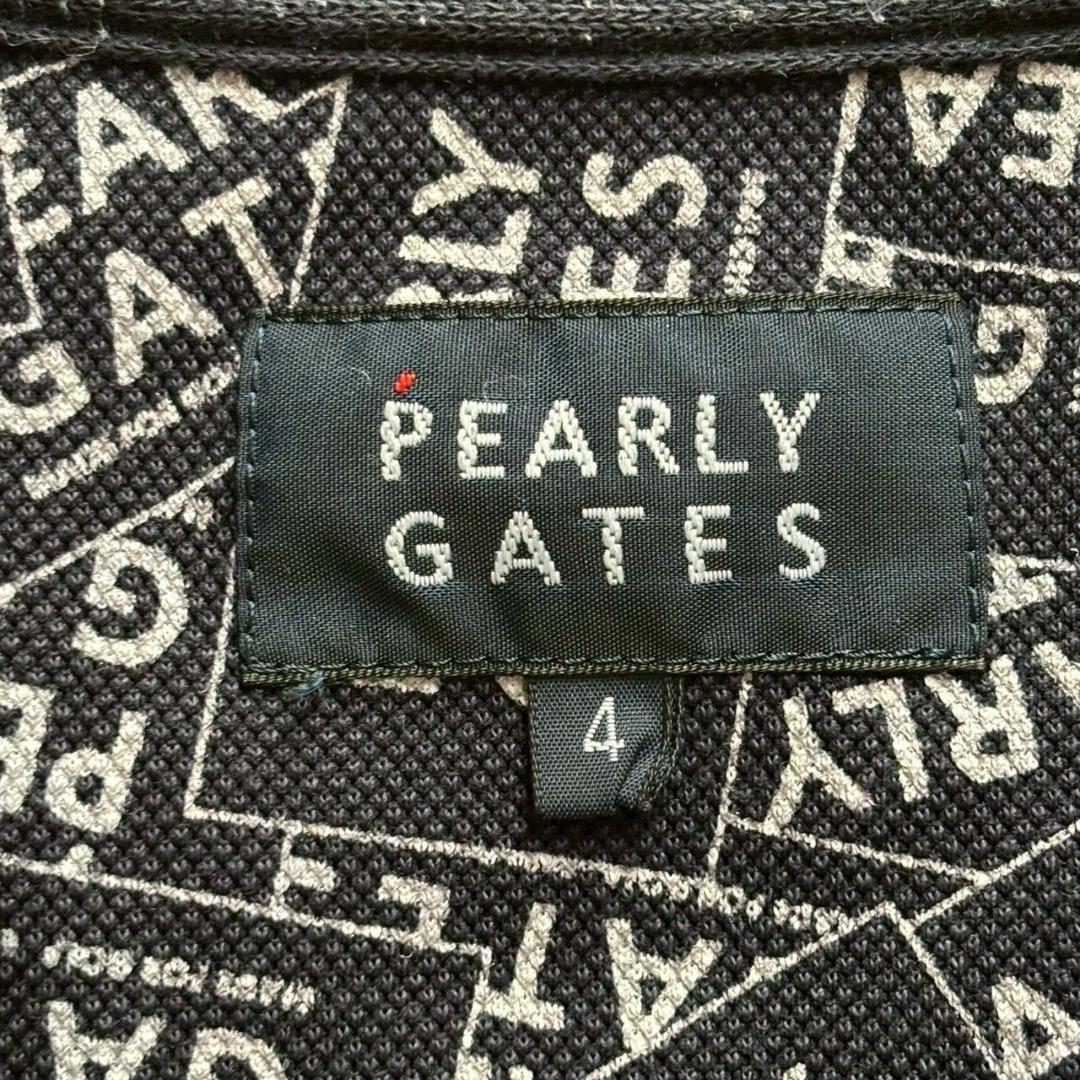 PEARLY GATESパーリーゲイツ 半袖ポロシャツゴルフメンズ サイズ4 M