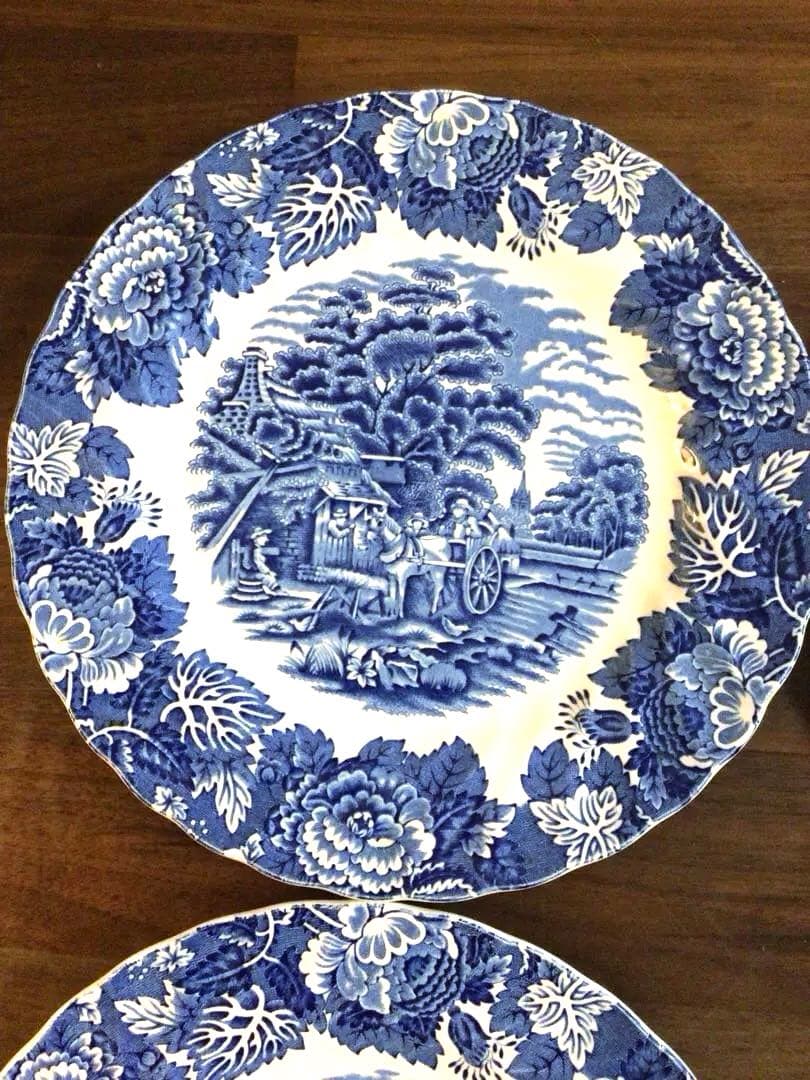 美品◇WOOD&SONS 大皿 ４枚セット　ウッド&サンズ 小皿一枚