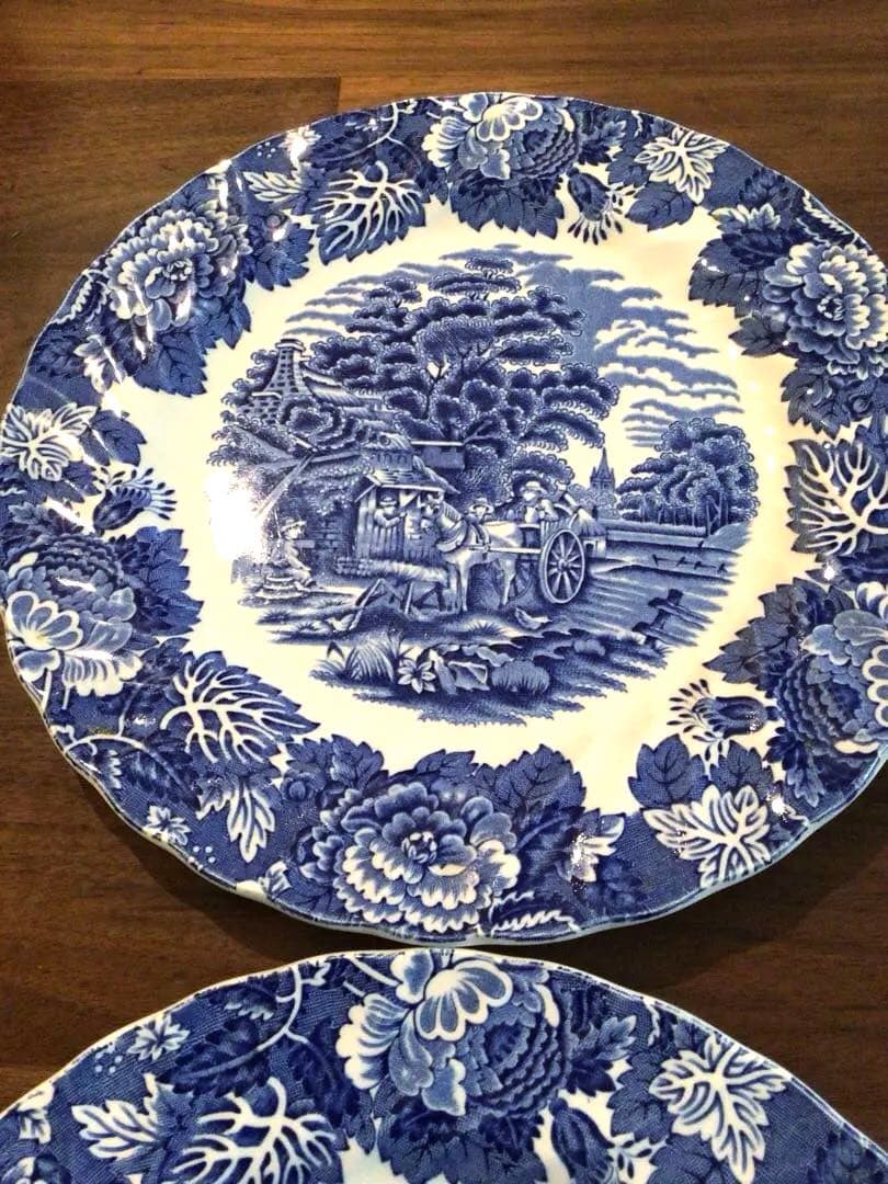 美品◇WOOD&SONS 大皿 ４枚セット　ウッド&サンズ 小皿一枚