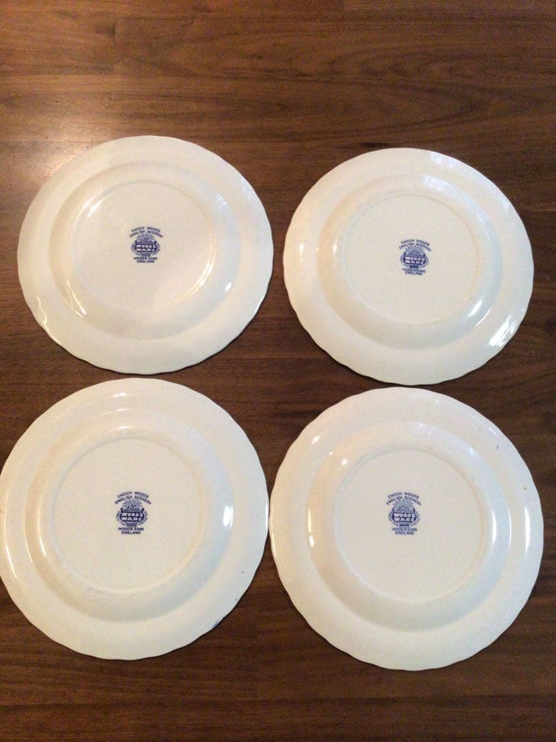 美品◇WOOD&SONS 大皿 ４枚セット　ウッド&サンズ 小皿一枚