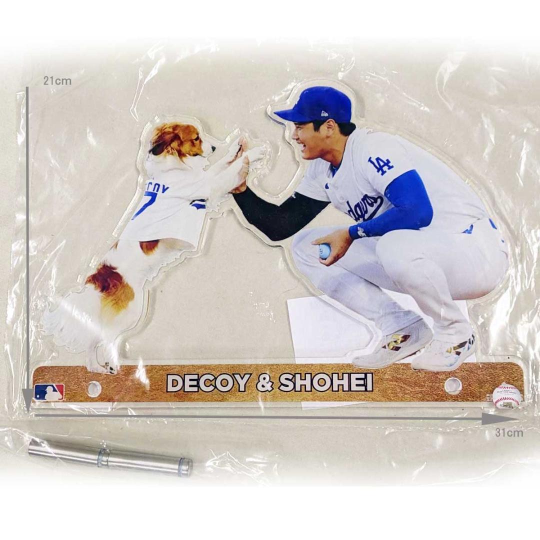 目指せWシリーズ連覇！大谷翔平とデコピン・アクリル・スタンディー