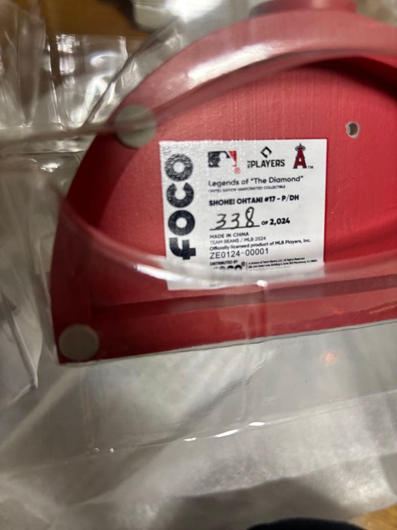 【限定品】大谷翔平 ボブルヘッド2024体限定　FOCO　エンゼルスタジアム