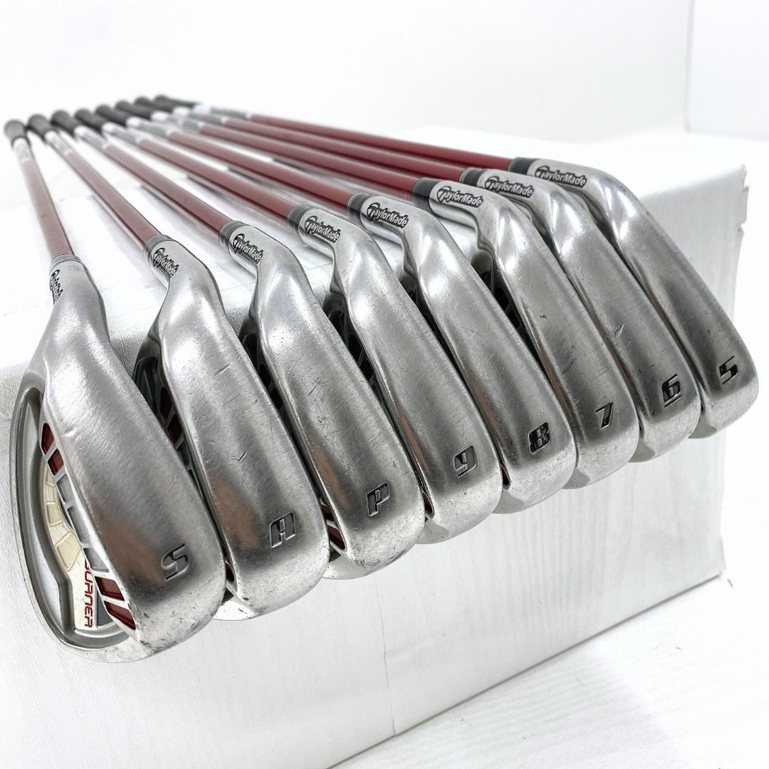 【左利き/レフティ】 TaylorMade BURNER アイアン セット