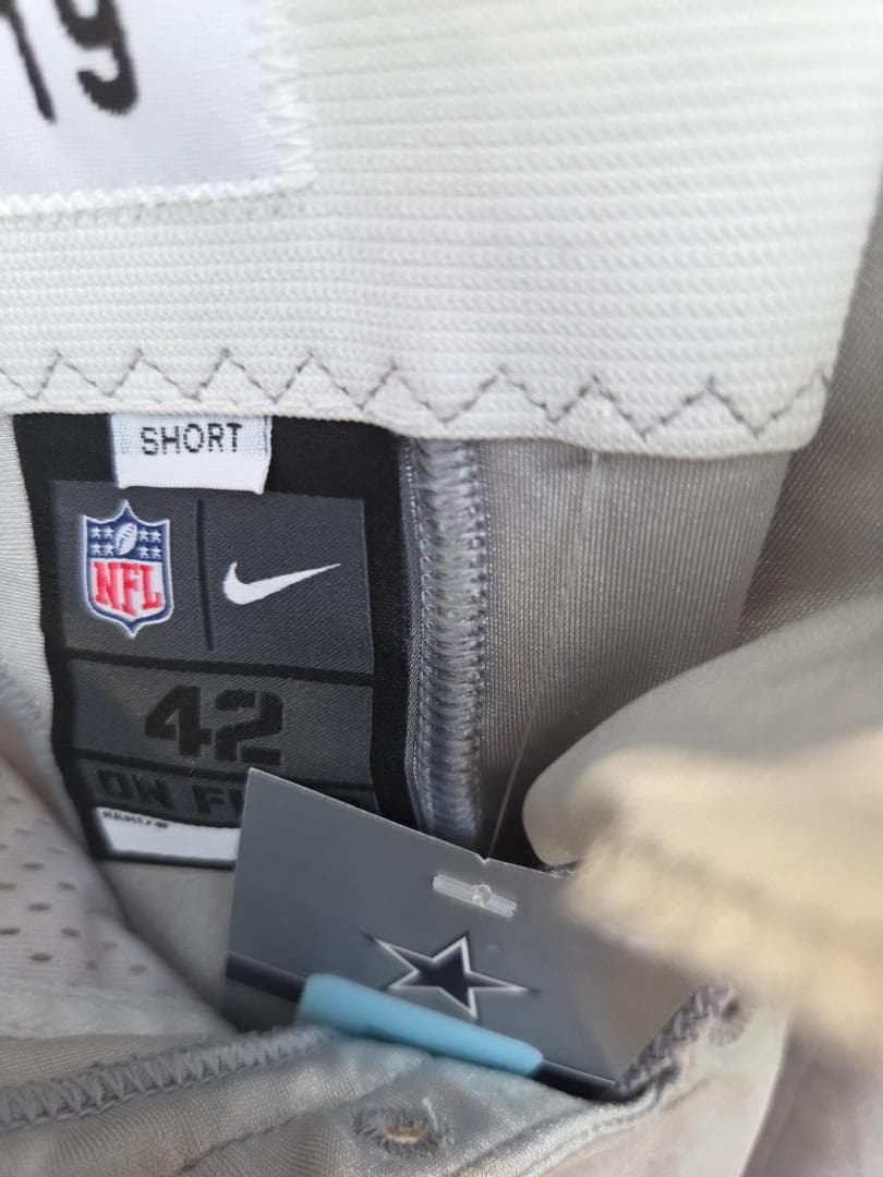 NFL Nike フットボールゲームパンツ グレー 42 SHORT
