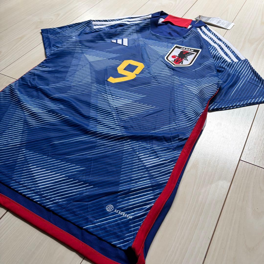 【新品タグ付き】日本代表 2022 W杯モデル 三笘薫 絶版 ユニフォーム M