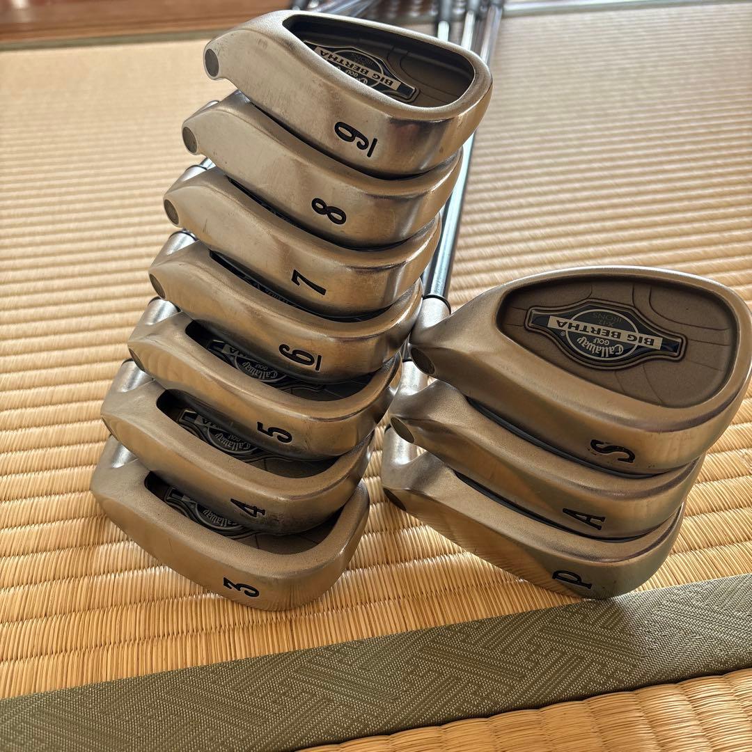 キャロウェイ　ビッグバーサ　Big Bertha X12 アイアンセット