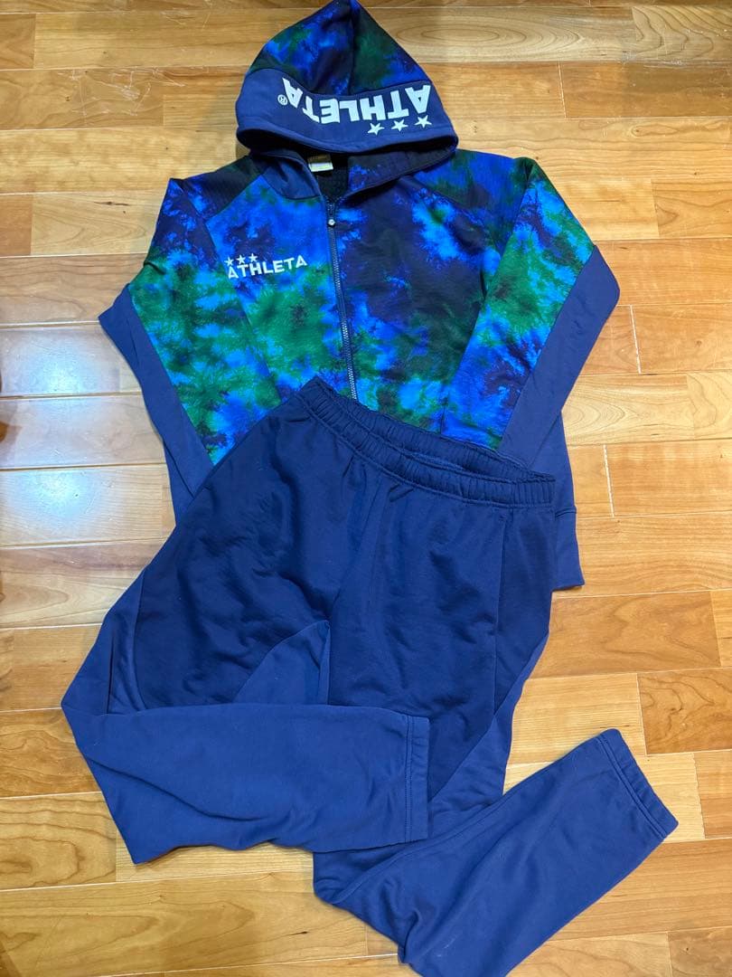 ATHLETA アスレタ ジャージ上下セット上L下Oサイズ　スウェット