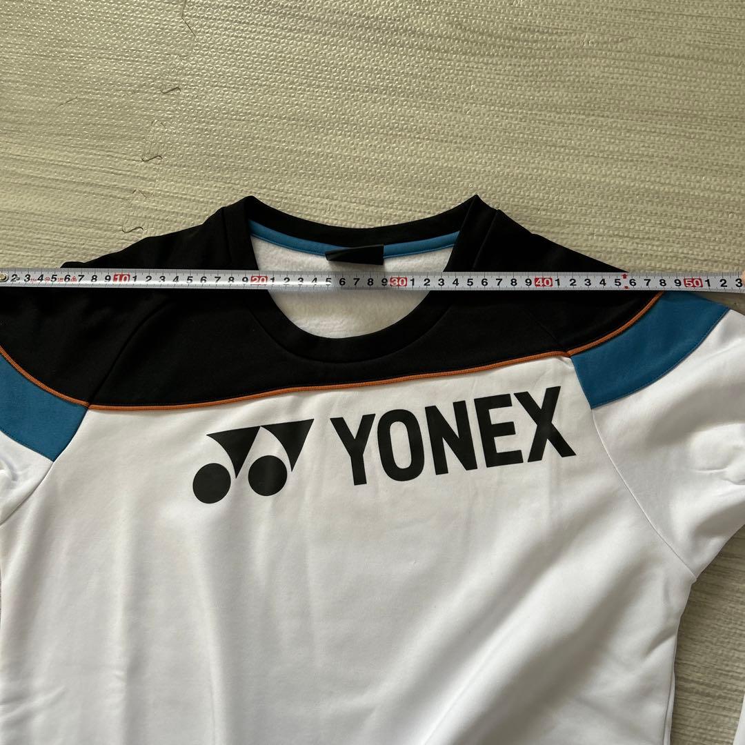 YONEX バドミントン　テニス 長袖裏起毛シャツ Sサイズ