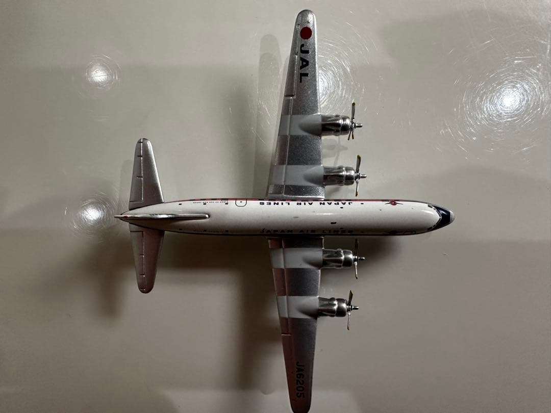 JAL 日本航空DC-6B 1/400ダイキャストモデル