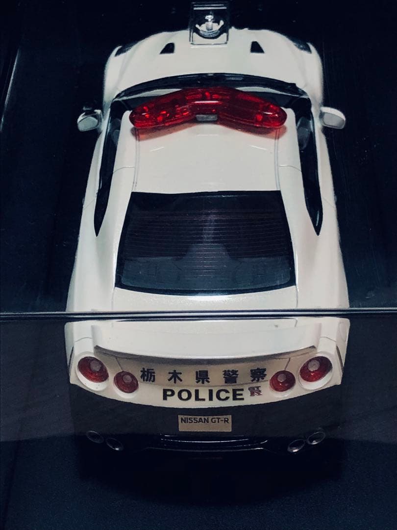 最終セール！1/24NISSAN GT-Rパトカー栃木県警察 Hi-Story