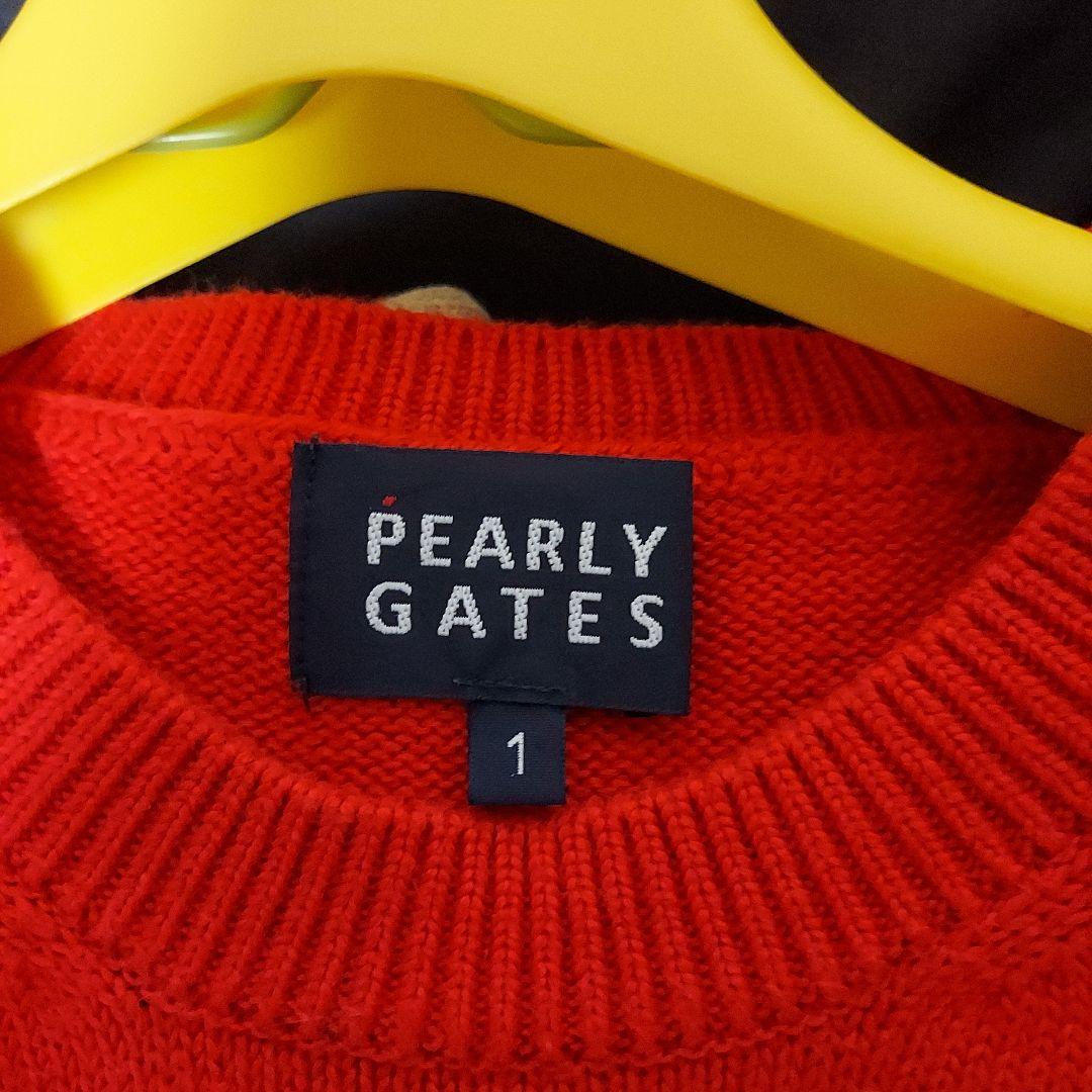 PEARLY GATES レッド セーター サイズ1